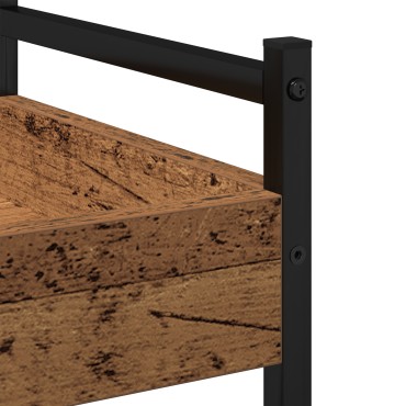 vidaXL Καρότσι Κουζίνας Παλαιό ξύλο 50x30x70cm 1 τεμ.