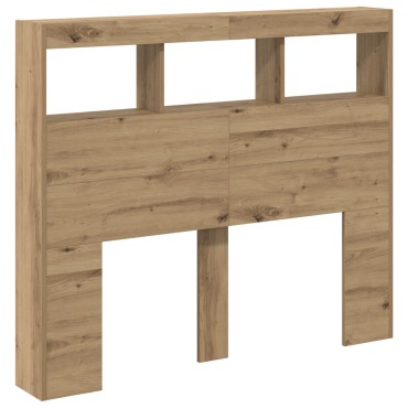 vidaXL Κεφαλάρι Artisan Oak Επεξεργασμένο Ξύλο 120x17x102cm 1 τεμ.