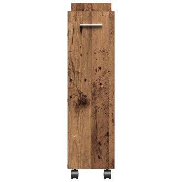 vidaXL Κιβώτιο Ρολό παλαιού ξύλου 60x22x79cm Κατασκευασμένο ξύλο