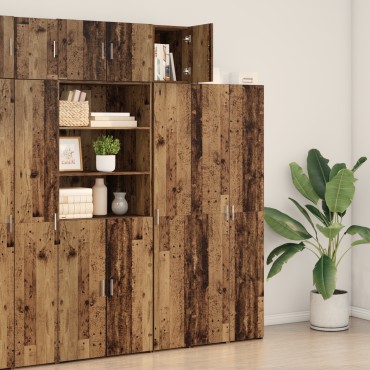 vidaXL Ντουλάπα Τοίχου Παλιό Ξύλο 30x42.5x40cm Κατασκευασμένο Ξύλο 1 τεμ.