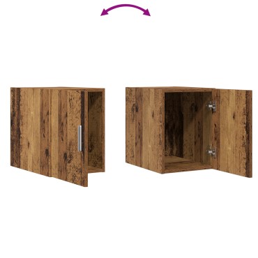 vidaXL Ντουλάπα Τοίχου Παλιό Ξύλο 30x42.5x40cm Κατασκευασμένο Ξύλο 1 τεμ.