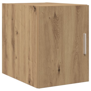 vidaXL Έπιπλο Τοίχου Μασίφ Δρυός 30x42.5x40cm Κατασκευασμένο Ξύλο 1 τεμ.