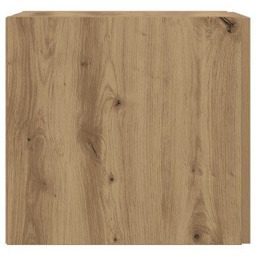 vidaXL Έπιπλο Τοίχου Μασίφ Δρυός 30x42.5x40cm Κατασκευασμένο Ξύλο 1 τεμ.