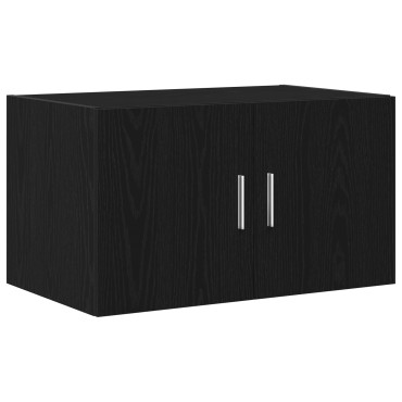 vidaXL Ντουλάπι Τοίχου Μαύρο Δρυς 70x42,5x40cm Επεξεργασμένο Ξύλο 1 τεμ.