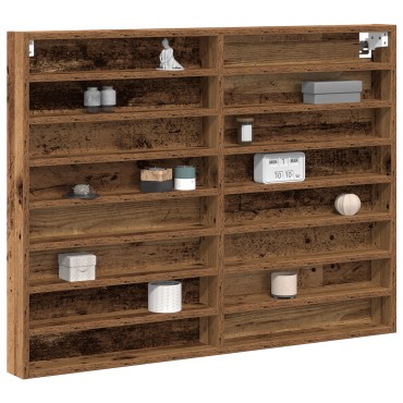 vidaXL Βιτρίνα Παγκάκι Παλιού Ξύλου 100x8,5x75cm Κατασκευασμένο Ξύλο