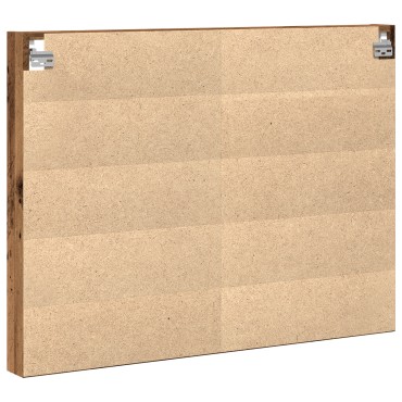 vidaXL Βιτρίνα Παγκάκι Παλιού Ξύλου 100x8,5x75cm Κατασκευασμένο Ξύλο