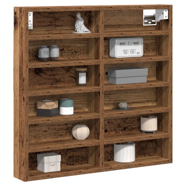 vidaXL Βαθιά ντουλάπα παλιού ξύλου 60x8,5x58cm κατασκευασμένου ξύλου