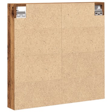 vidaXL Βαθιά ντουλάπα παλιού ξύλου 60x8,5x58cm κατασκευασμένου ξύλου