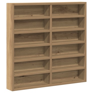 vidaXL Βιτρίνα Καμπίνα από Ξύλο Δρυός 60x8,5x58cm Συνθετικό Ξύλο