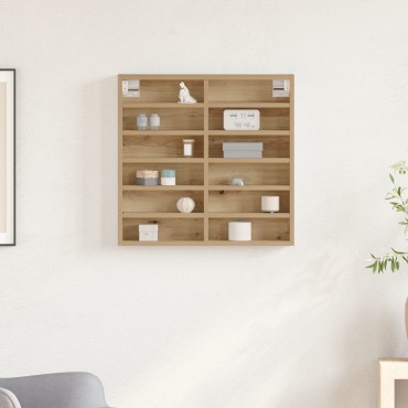 vidaXL Βιτρίνα Καμπίνα από Ξύλο Δρυός 60x8,5x58cm Συνθετικό Ξύλο