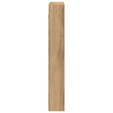 vidaXL Βιτρίνα Καμπίνα από Ξύλο Δρυός 60x8,5x58cm Συνθετικό Ξύλο