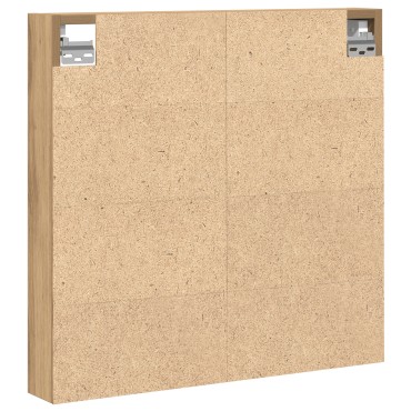 vidaXL Βιτρίνα Καμπίνα από Ξύλο Δρυός 60x8,5x58cm Συνθετικό Ξύλο