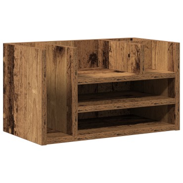 vidaXL Οργανωτής Γραφείου Ξύλο 44.5x24x25 cm