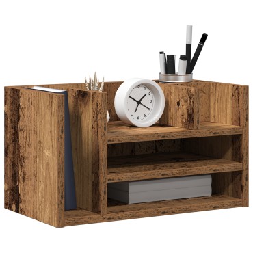 vidaXL Οργανωτής Γραφείου Ξύλο 44.5x24x25 cm
