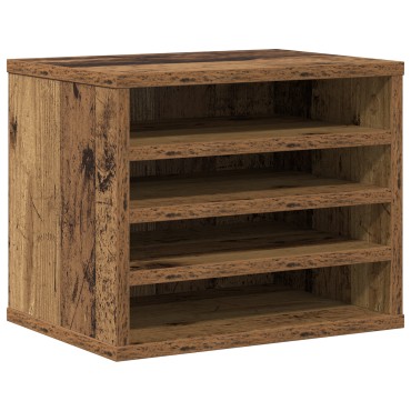 vidaXL Organiser Γραφείου Παλιό Ξύλο 36x26x29.5 εκ. Ξύλο