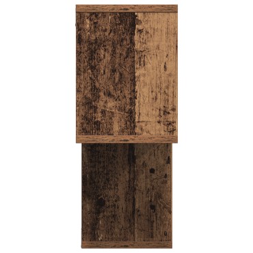 vidaXL Ράφι τοίχου παλαιού ξύλου 100x20x53cm Ξύλο μηχανικής 1 τεμ.