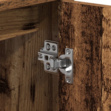 vidaXL Ντουλάπι Νιπτήρα Παλιό Ξύλο 63x29x55cm Συμπαγές Ξύλο 1 τεμ.