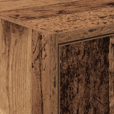 vidaXL Ντουλάπι Νιπτήρα Παλιό Ξύλο 63x29x55cm Συμπαγές Ξύλο 1 τεμ.