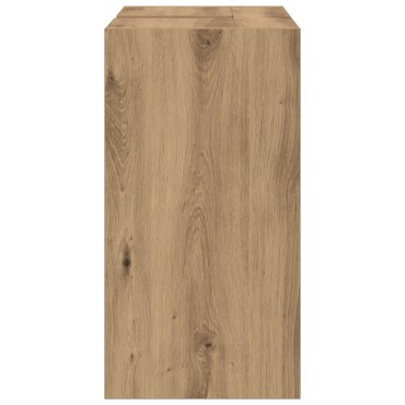 vidaXL ντουλάπι νιπτήρα ξύλο δρυός 63x29x55cm επεξεργασμένο ξύλο