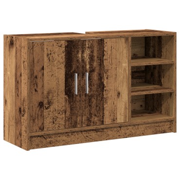 vidaXL Ντουλάπι Μπάνιου Παλιό Ξύλο 90x29x55cm Επεξεργασμένο ξύλο 1 τεμ.