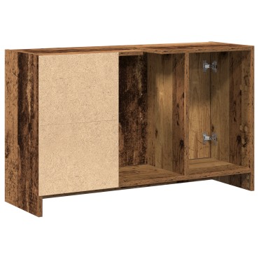 vidaXL Ντουλάπι Μπάνιου Παλιό Ξύλο 90x29x55cm Επεξεργασμένο ξύλο 1 τεμ.
