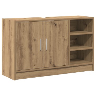 vidaXL Cabinet Νεροχύτη Δρυός 90x29x55cm Επεξεργασμένο Ξύλο