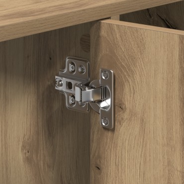 vidaXL Cabinet Νεροχύτη Δρυός 90x29x55cm Επεξεργασμένο Ξύλο