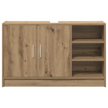 vidaXL Cabinet Νεροχύτη Δρυός 90x29x55cm Επεξεργασμένο Ξύλο