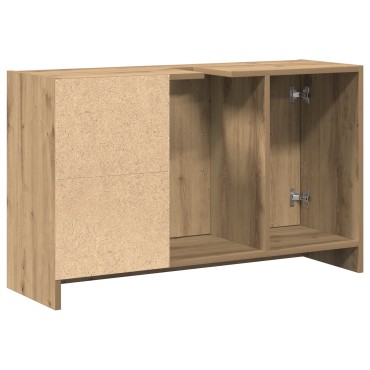vidaXL Cabinet Νεροχύτη Δρυός 90x29x55cm Επεξεργασμένο Ξύλο