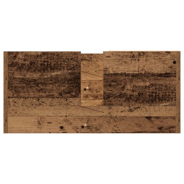 vidaXL Ντουλάπα Νιπτήρα Παλαιό Ξύλο 63x29x55cm Μασίφ Ξύλο