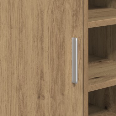 vidaXL Ντουλάπι νιπτήρα Artisan Oak 63x29x55cm Επεξεργασμένο ξύλο