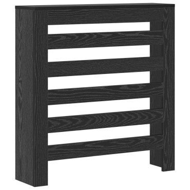 vidaXL Κάλυμμα Ραδιόρ Μαύρο Δρυ 78x20x82 εκ. Επεξεργασμένο Ξύλο
