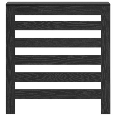 vidaXL Κάλυμμα Ραδιόρ Μαύρο Δρυ 78x20x82 εκ. Επεξεργασμένο Ξύλο