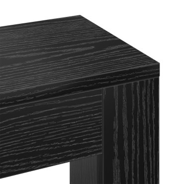 vidaXL Κάλυμμα Ραδιόρ Μαύρο Δρυ 78x20x82 εκ. Επεξεργασμένο Ξύλο