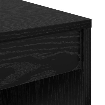vidaXL Γραφείο Μαύρη Οξυά 100x40x76cm 1 τεμ.