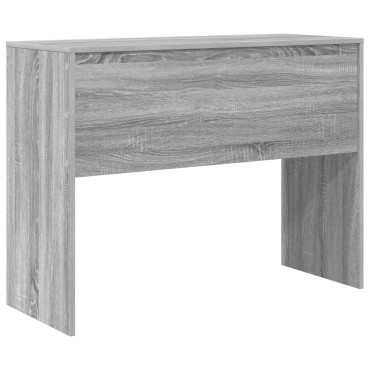 vidaXL Γραφείο Υπολογιστή Γκρι sonoma MDF 100x40x76cm Απλό 1 τεμ.