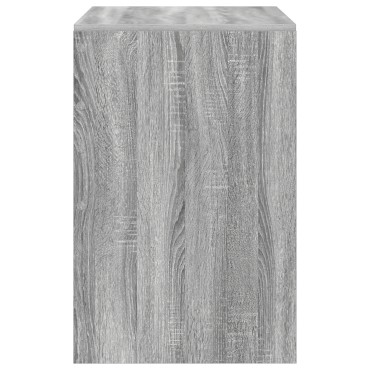 vidaXL Γραφείο Γκρι Σοναμά 80x50x76cm Επεξεργασμένη Ξυλεία 1 τεμ.