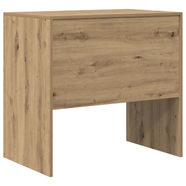 vidaXL Γραφείο από λούστρο 80x50x76cm από επεξεργασμένο ξύλο 1 τεμ.