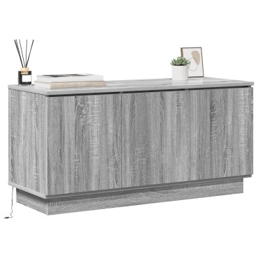 vidaXL Έπιπλο Τηλεόρασης Γκρι Σονομα 100x38x49cm Επεξεργασμένο Ξύλο