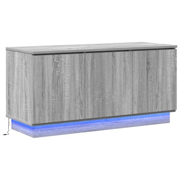 vidaXL Έπιπλο Τηλεόρασης Γκρι Σονομα 100x38x49cm Επεξεργασμένο Ξύλο
