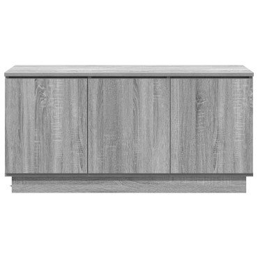 vidaXL Έπιπλο Τηλεόρασης Γκρι Σονομα 100x38x49cm Επεξεργασμένο Ξύλο