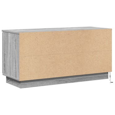 vidaXL Έπιπλο Τηλεόρασης Γκρι Σονομα 100x38x49cm Επεξεργασμένο Ξύλο