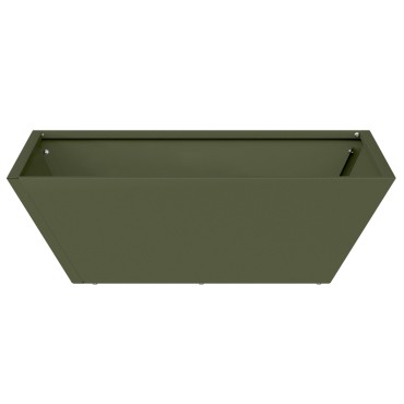 vidaXL Μηχανισμός Γλάστρας Μεταλλική Ελιά 50 x 50 x 15 cm