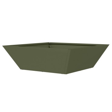 vidaXL Μηχανισμός Γλάστρας Μεταλλική Ελιά 50 x 50 x 15 cm