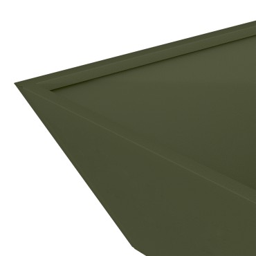 vidaXL Μηχανισμός Γλάστρας Μεταλλική Ελιά 50 x 50 x 15 cm