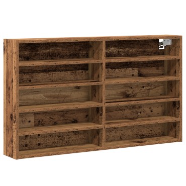 vidaXL Βιτρίνα Παλιού Ξύλου 100x15x58cm Επεξεργασμένο Ξύλο
