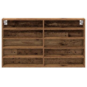 vidaXL Βιτρίνα Παλιού Ξύλου 100x15x58cm Επεξεργασμένο Ξύλο