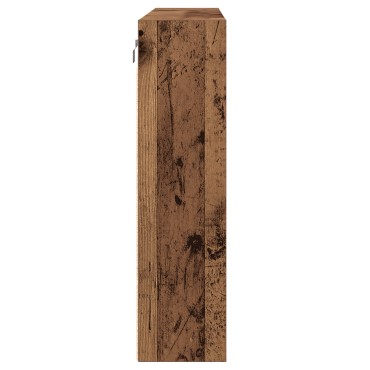 vidaXL Βιτρίνα Παλιού Ξύλου 100x15x58cm Επεξεργασμένο Ξύλο