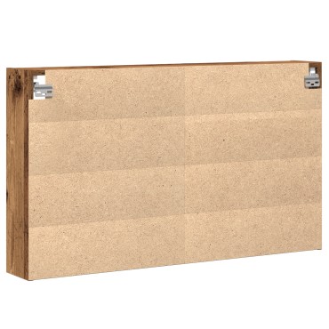 vidaXL Βιτρίνα Παλιού Ξύλου 100x15x58cm Επεξεργασμένο Ξύλο