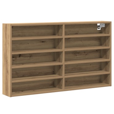 vidaXL Βιτρίνα Καμπίνας Artisan Oak 100x15x58cm Επεξεργασμένο ξύλο